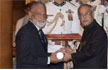 President Pranab Mukherjee confers Padma awards